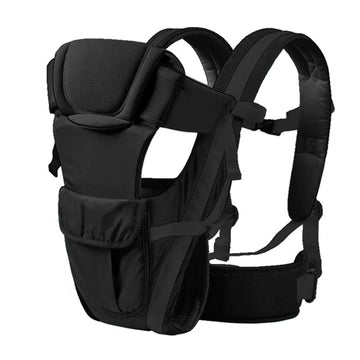 4-in-1 Ergonomic Baby Backpack Carrier